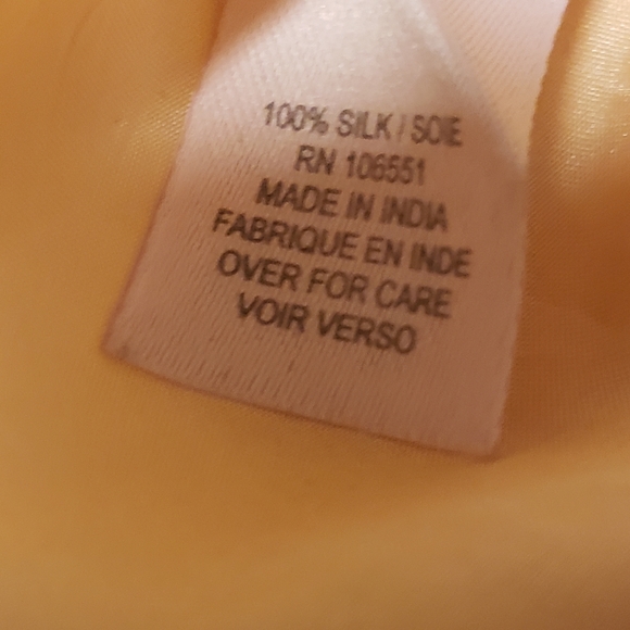 CALYPSO St.Barth Peach Silk Fringe Slip Dress- Vintage-NEW-XS - Picture 6 of 9